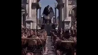 Cleopatra Entry in Rome... A Magnum Opus Movie...