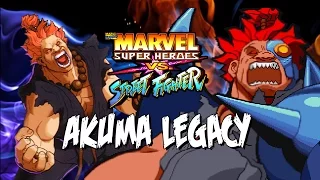 THE CRAZIEST AKUMA - Akuma Legacy: Marvel Super Heroes Vs. Street Fighter