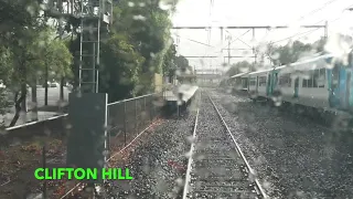 Driver’s View Jolimont to Hurstbridge  Melbourne