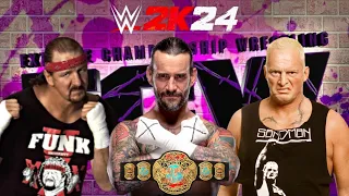 CM Punk vs. Terry Funk vs. The Sandman - ECW Championship - Extreme Rules - ECW One Night Stand