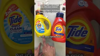 Tide Yellow vs. Tide Original - What’s the difference?