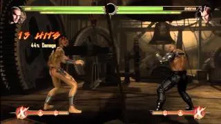 MK9 - Jax & Sonya Combos