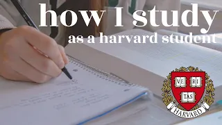 How I Study as a Harvard Student 하버드생의 공부법