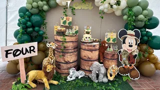 Fiesta safary 🦁🦥🐅🐘🐾🪵🌿 #videos #videoschapin