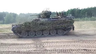 Marder IFVs of the German Bundeswehr. August 2020, Lithuania
