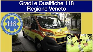 Gradi e Qualifiche 118 Regione Veneto