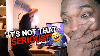 🤣Y'ALL NEED TO CHILL🤣!! | 8 MINUTES OF GAMER RAGE #85**REACTION**