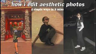 how i edit aesthetic photos + a guide to Prequel & VSCO app