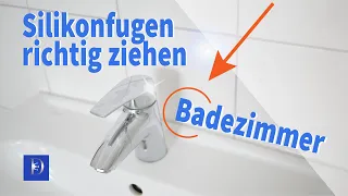 Silikonfugen erneuern im Badezimmer / Sanitärbereich ANLEITUNG für Anfänger & Einsteiger geeignet👨‍🔧