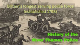 History of the River Thames police