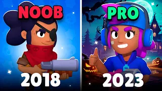 Hyra (2018-2023) Brawl Stars 🔥 0 To 100K Trophies 🏆