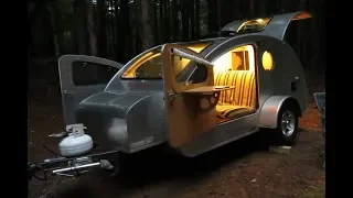 Boondocking New York ADIRONDACKs in a teardrop trailer + Subaru Outback