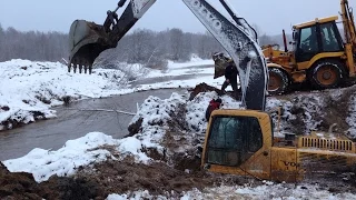 🔧🚜РЕМОНТ ГИДРОМОЛОТА экскаватор-погрузчик JCB 4CX🔨🔩Repairs JCB 4CX