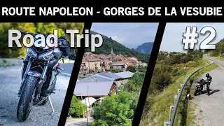 ROAD TRIP MOTO | Route Napoléon - Gorges de la Vésubie - Je saute de 7m ! #2/4