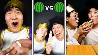 REAL Vs JELLY CAKE Challenge! collection of Jelly Cake comedy | Super funny mukbang | HUBA