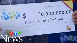 Man in small Ontario town hits the jackpot and wins massive $70M lottery prize