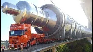 MOST DANGEROUS OPERATION DRIVERS IDIOTS OVERSIZE TRUCKS & GIANT EQUIPMENT FAILS IN EXTREME WORK