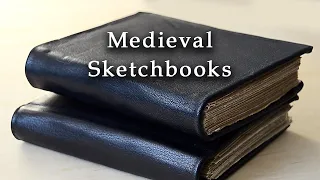 I always wanted to have a MEDIEVAL SKETCHBOOK, so... I made two