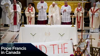 Pope Francis leads Holy Mass of Reconciliation at Sainte-Anne-de-Beaupre shrine in Quebec | FULL