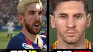 FIFA 17 VS PES 17 PLAYER FACES!(| СРАВНЕНИЕ ЛИЦ |)