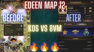 Eden 900012 8VM vs Kos Luffy Incredible Defense 🛡️  -Last Shelter Survival