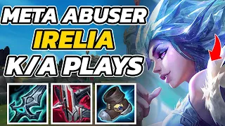 GRANDMASTER IRELIA GAMES. K/A PLAYS ONLY. LOL META. 54% WIN IRELIA TOP