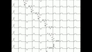 A palindrome checking Turing Machine 'running' as a tiling problem