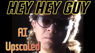 Ken Laszlo - Hey Hey Guy [1984] (Official Video) (Full HD AI Upscaled)