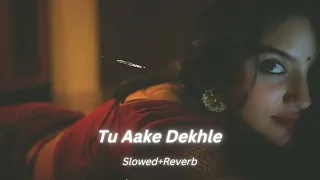 Tu Aake Dekhle - KING [ slowed + reverb ] 🖤🦋 #tuaakedekhle #king