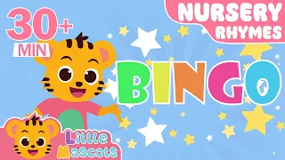 Bingo Song + Colors Of The Rainbow + more Little Mascots Nursery Rhymes & Kids Songs