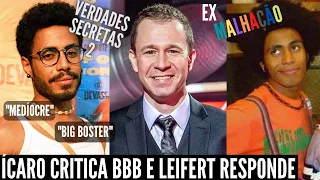 ÍCARO SILVA CRITICA BBB E TIAGO LEIFERT DA RESPOSTA ATRAVESSADA (VEJA)