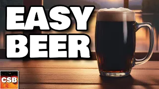 The World's Easiest Beer Ever! (Light Dark Beer) - From Make to Taste