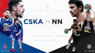 CSKA vs Nizhny Novgorod Quarterfinals Preview | VTB League Playoffs 2021