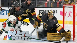 NHL Stanley Cup 2021 First Round: Golden Knights vs. Wild | Game 2 EXTENDED HIGHLIGHTS | NBC Sports