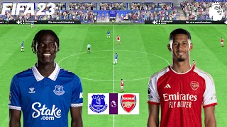 FIFA 23 | Everton vs Arsenal - Premier League English 2023/24 - PS5 Gameplay