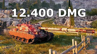 World of Tanks Controcarro 3 Minotauro - 6 Kills 12,4K Damage