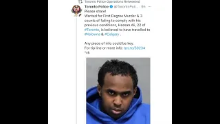 Toronto Rapper Top5 On The Run & Toronto Police Are Not Happy!