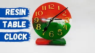 DIY Resin Table Clock