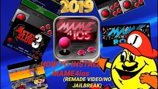 How to Install Mame and add Roms on IOS (2019, REMADE VIDEO, NO JAILBREAK) (OUTDATED)