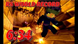 [WORLD RECORD] Minecraft 1.8.9 Any% Random Seed Glitched in 6:34