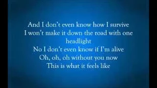 Armin van Buuren feat. Trevor Guthrie -This is what it feels like (LYRICS)