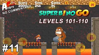 Super Bino Go Gameplay (levels 101-110)