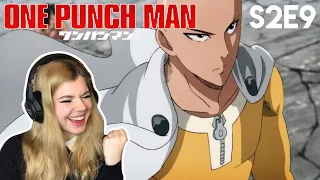 One Punch Man S2 Episode 9 Reaction [Saitama the pro hero]