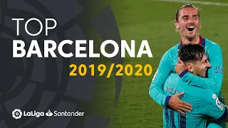 TOP 10 GOALS FC Barcelona LaLiga Santander 2019/2020