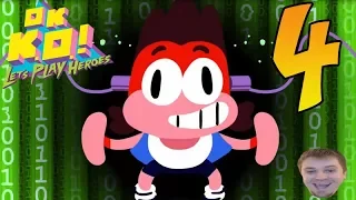 OK K.O.! Let's Play Heroes Walkthrough - PART 4 - Level 0 Panic (PS4, Xbox One, PC)