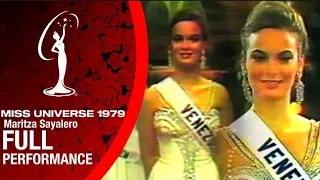 [FULL PERFORMANCE] Miss Universe 1979 Maritza Sayalero