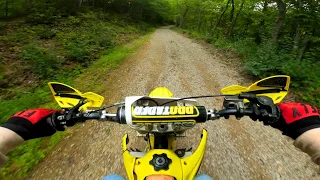 I Got a Suzuki TWO STROKE? | RM125 FIRST RIDE