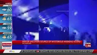 Richmond mayor uncovers source of mysterious weekend sound