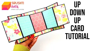 Up Down Up Card Tutorial by Srushti Patil | Very Easy Card To Make.