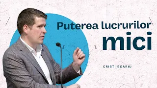 Cristi Boariu - Puterea lucrurilor mici